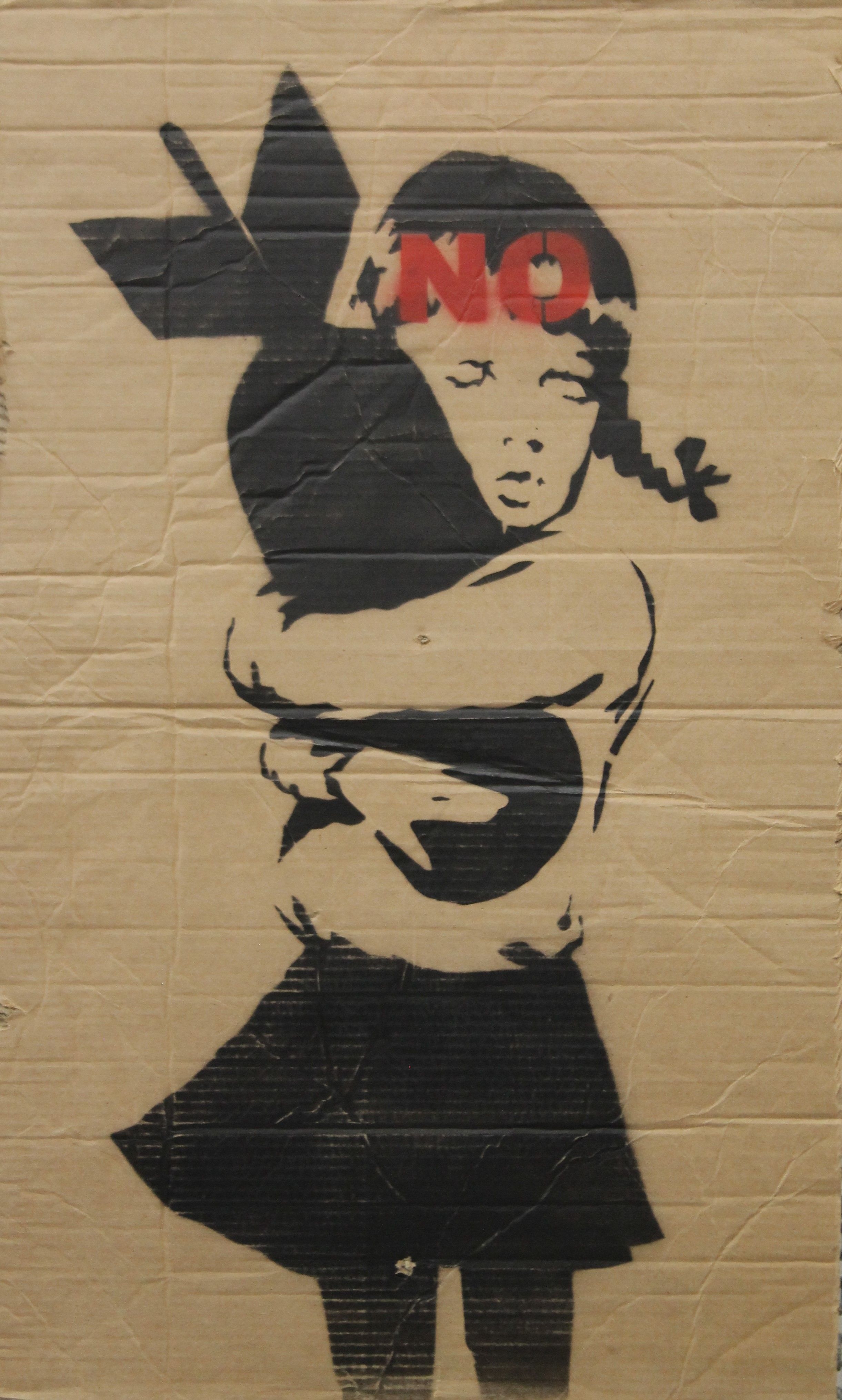 Banksy | 'Bomb Hugger' (2003) | MutualArt