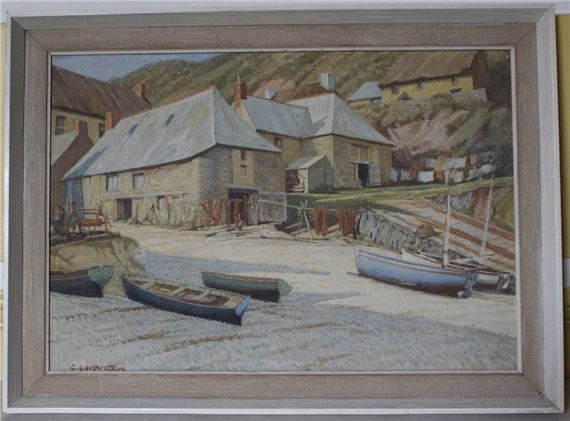 Cyril Lavenstein RBSA (British 1891-1986) Cadgeworth Cornwall - Cyril Lavenstein