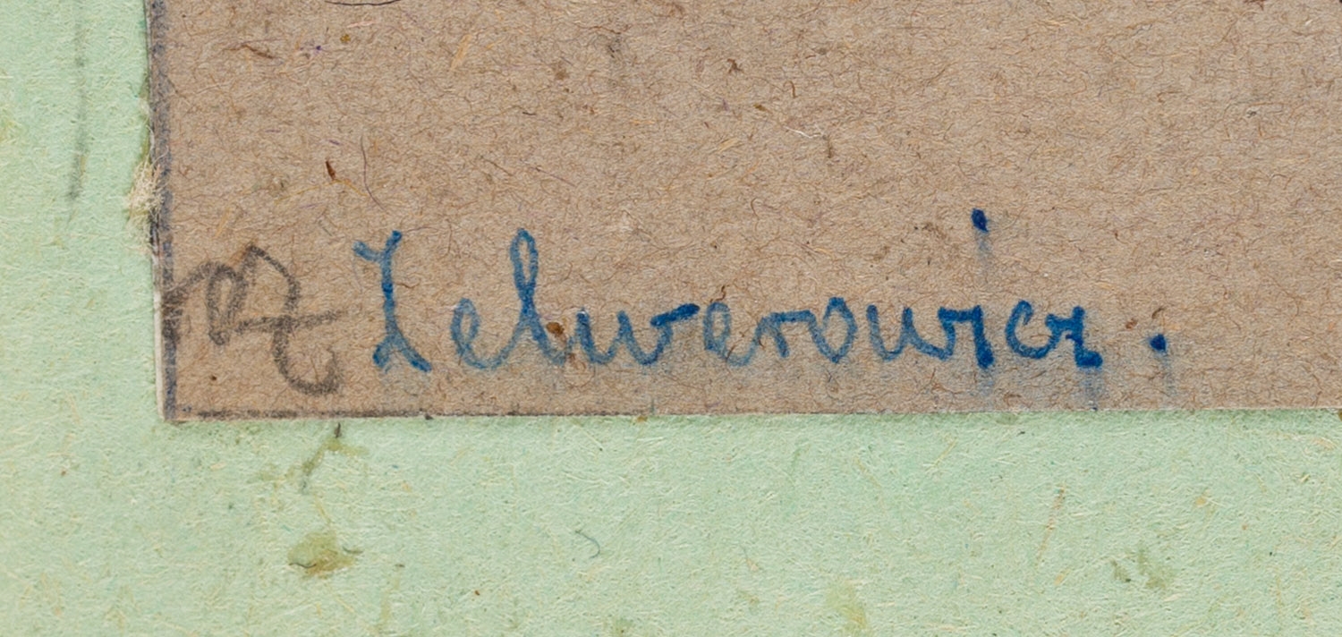 Artwork by Karol Frycz, Zelwerowicz i Popławski, Made of lithography/paper