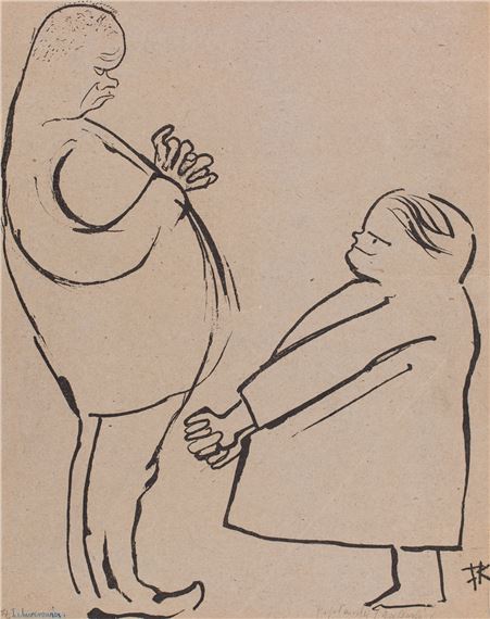 Zelwerowicz i Popławski by Karol Frycz, 1904