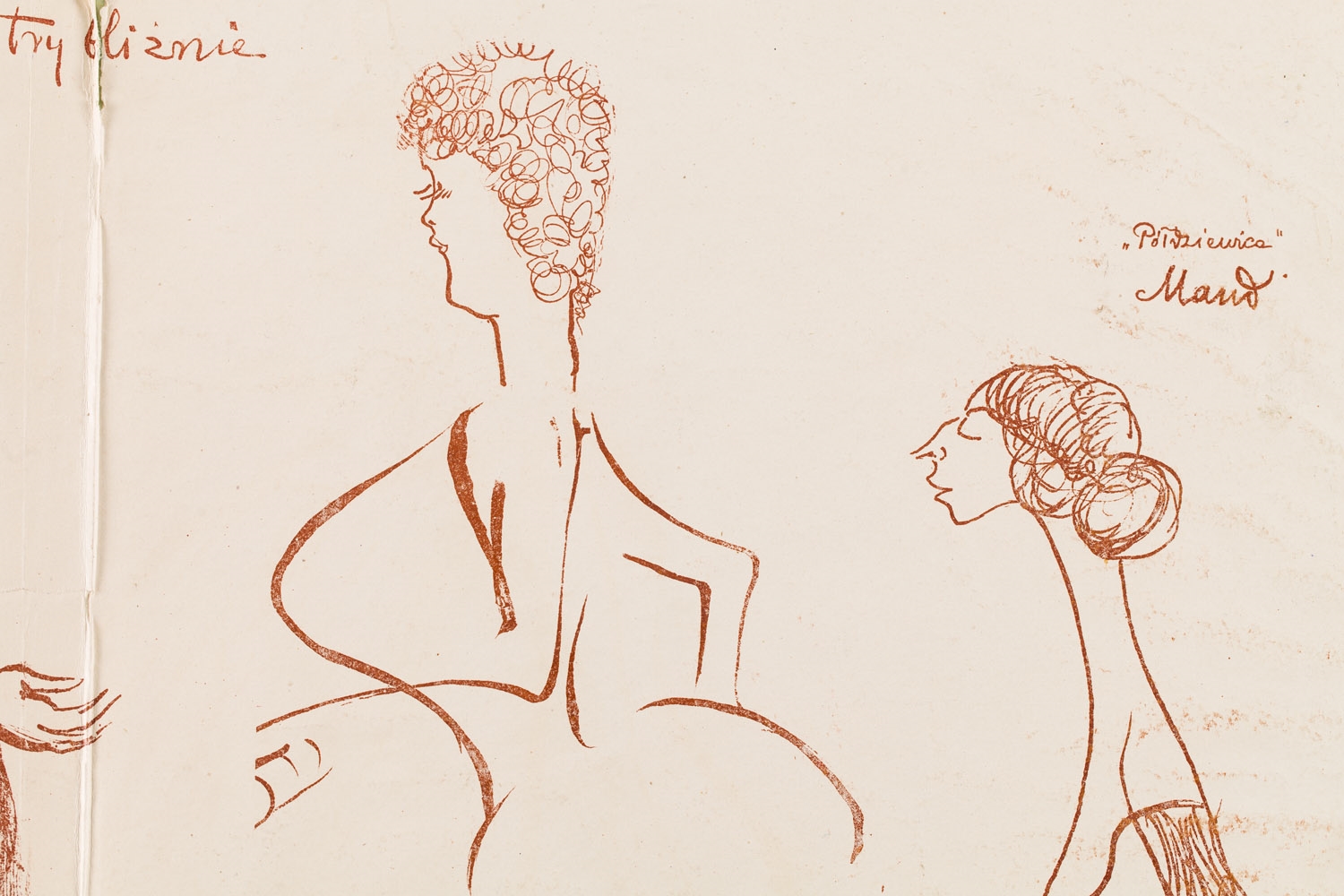 Artwork by Karol Frycz, Felicja Rutkowska, Made of lithography/paper