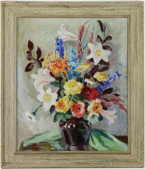 Floral still life - Pearl Aiman Van Sciver