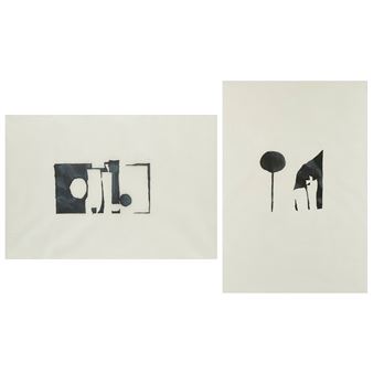 Group of 2 Eduardo Vilches Woodcuts - Eduardo Vilches