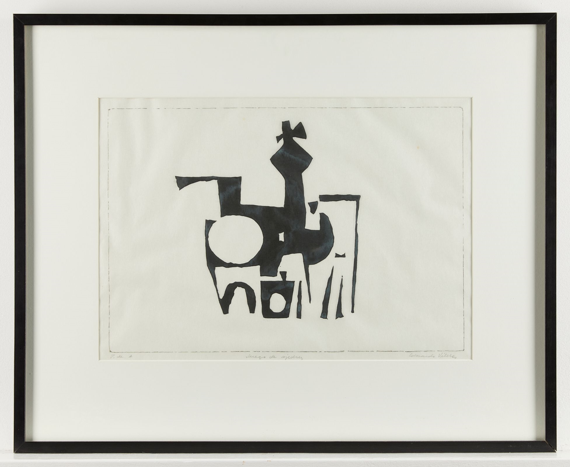 Artwork by Eduardo Vilches, Group of 2 Eduardo Vilches Woodcuts, Made of Woodcut