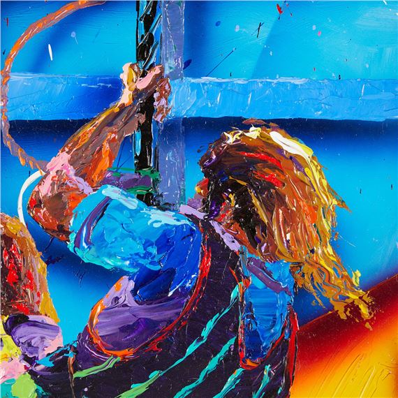 Christian Riese Lassen | Christian Lassen Windsurfer Painting