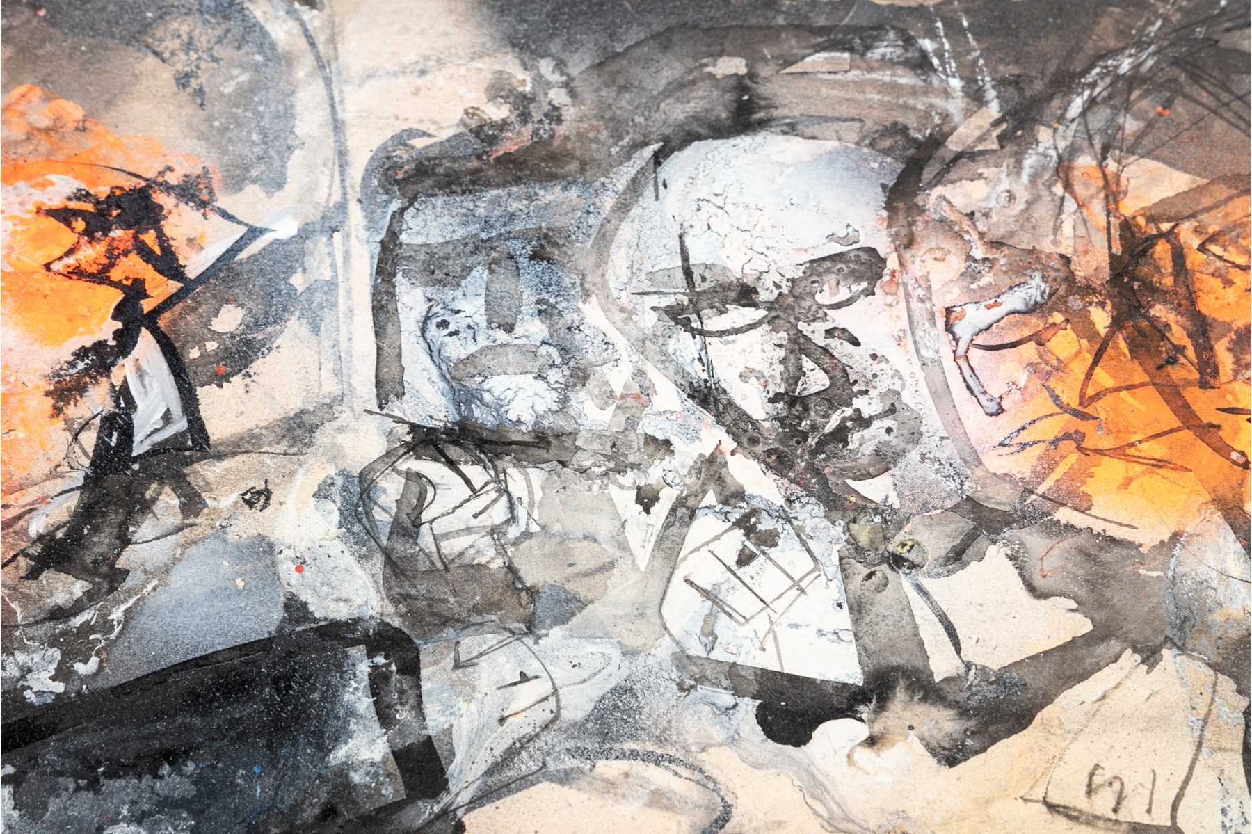 Victor de Pauw | Abstract Figural Composition | MutualArt