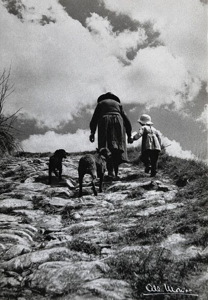 ALBERT MONIER 1915-1998 "Le chemin du Temps" and "Richesses des choses simples" by Albert Monier, circa 1950