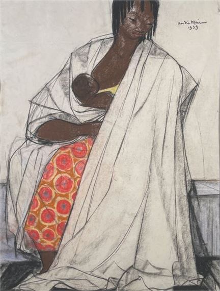 Malagasy Maternity, 1959 by André Maire, 1959