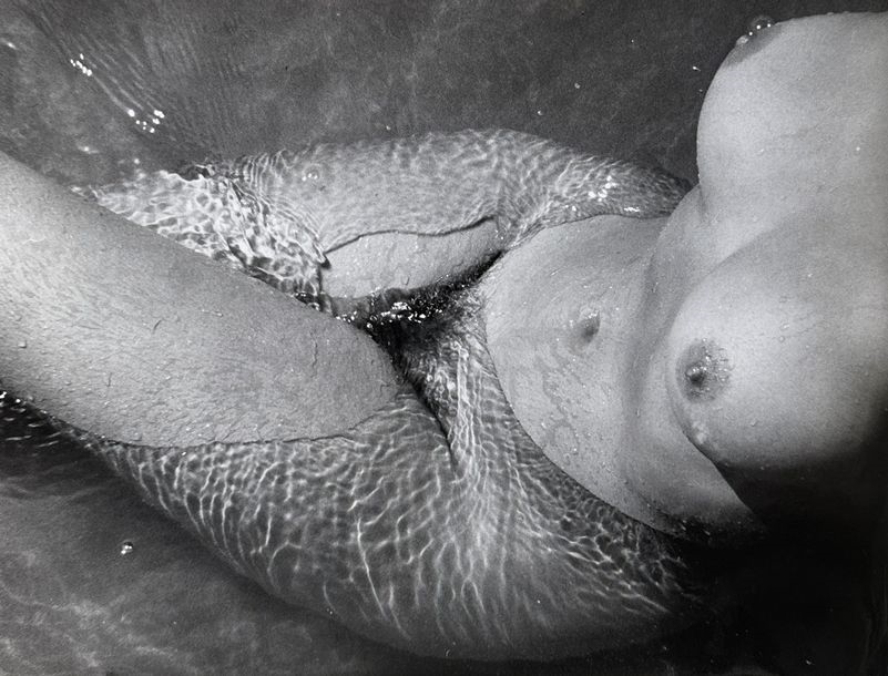 LUCIEN CLERGUE 1934-2014 Nude from the sea, Camargue, 1956 by Lucien Clergue, 1956