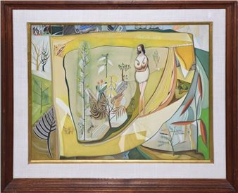 Gouache Abstract - Niels Michaelsen