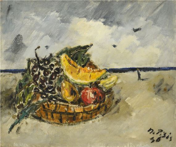 Marine still life by Filippo de Pisis, 1946