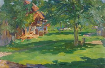 Green Landscape - Rudolf Hlawaty