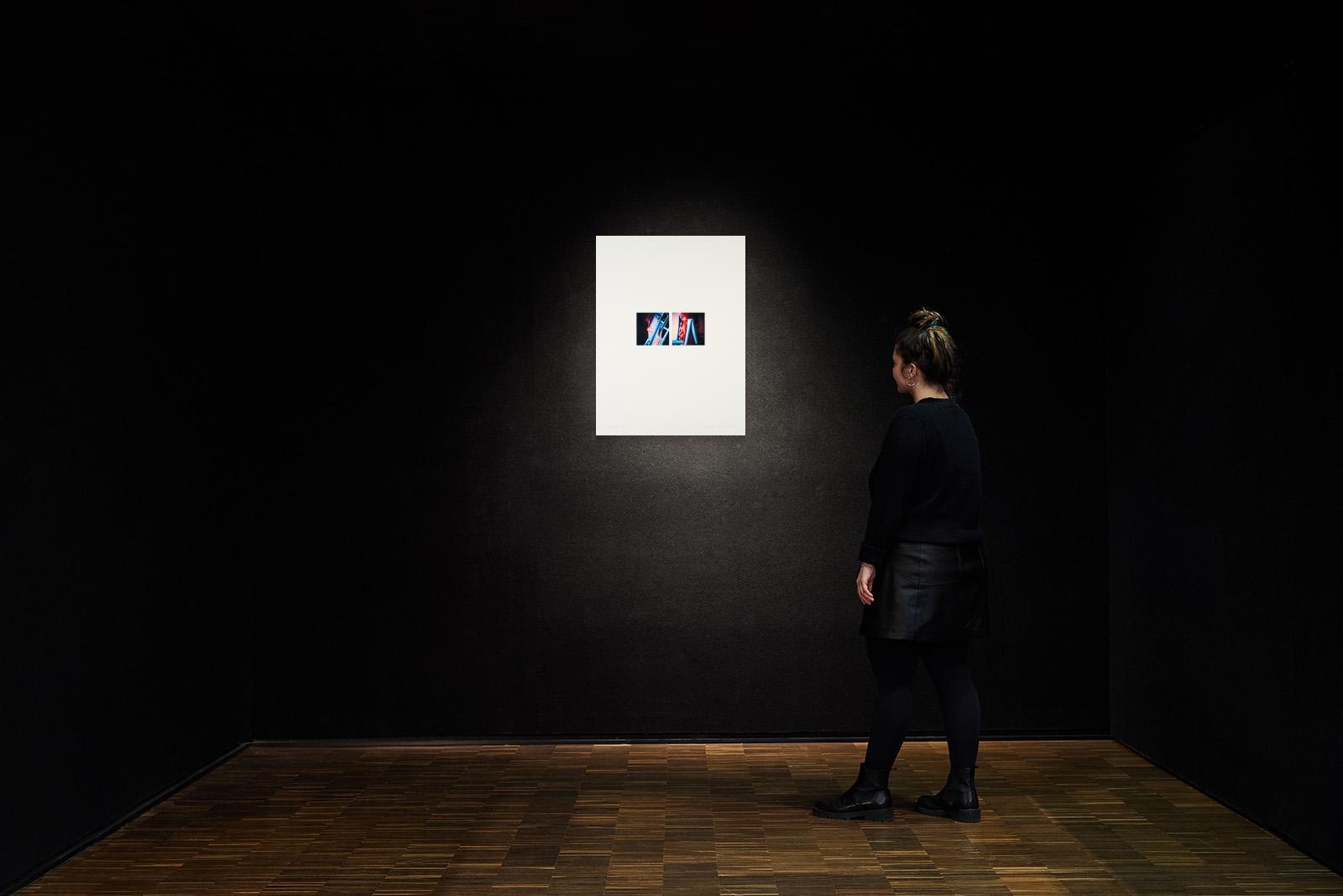 Artwork by Anna & Bernhard Blume, Gegenseitig., Made of Colour offset on thin card