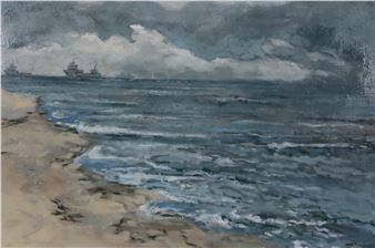 BOATS AT THE HORIZON - Claudia Massey