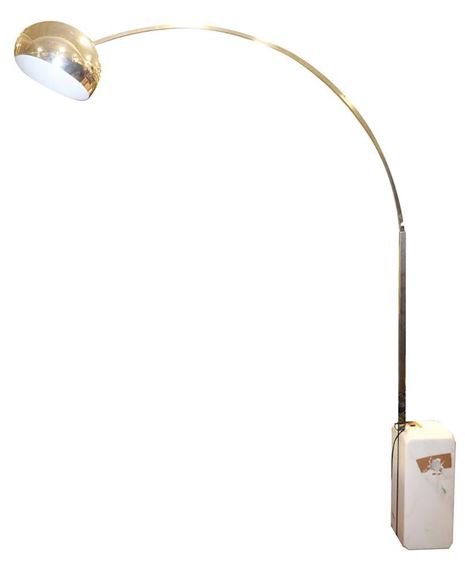 George Kovacs | George Kovacs Floor Lamp with Marble Base | MutualArt