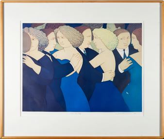 Andrew Stevovich「THE DANCE」1989年 アクアチント Andrew Stevovich