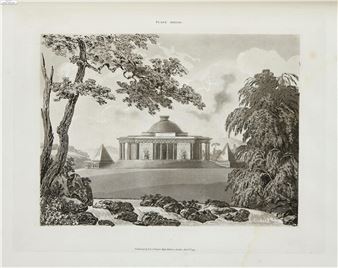 Architecture.- Soane (Sir John) Sketches in Architecture; containing Plans and Elevations of Cottages, Villas, bound with Parkyns's Six Designs for Improving and Embellishing Grounds, 1793 - Sir John Soane