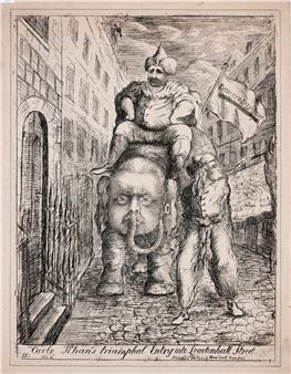 Sayers (James) Collection of 20 original caricatures, engravings, [late 18th century] (20) - James Sayers