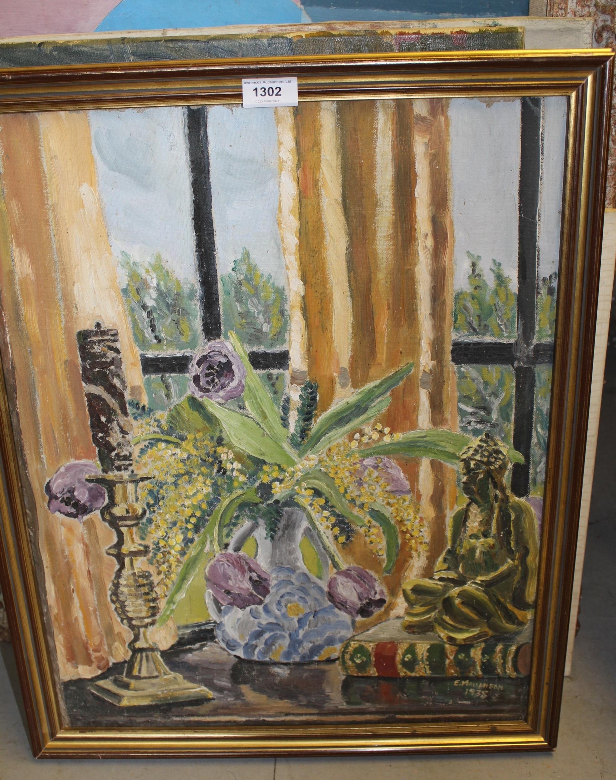 Artwork by Bloomsbury Group, Bloomsbury group style oil on canvas, Made of oil on canvas