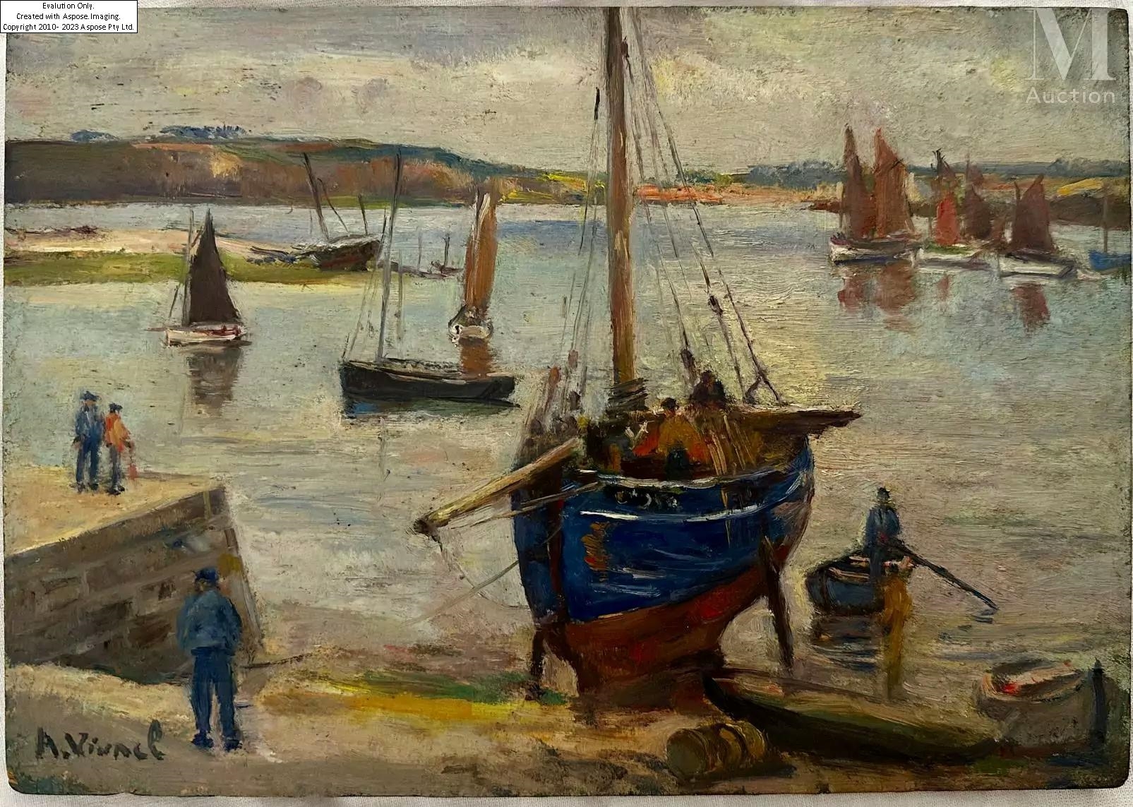 André Léon Vivrel | Paysages ruraux / Notre-Dame de Paris / L'Eglise ...