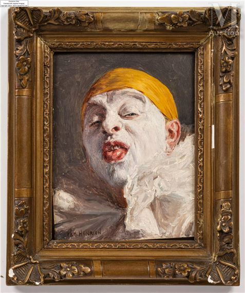 clown with cigarette painting smoking Arcadia Wiryawan Clown  #art #artist #oilpainting