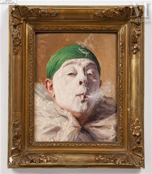clown with cigarette painting Cigarette, by Lubomir Tkacik Armand Francois Joseph Henrion |