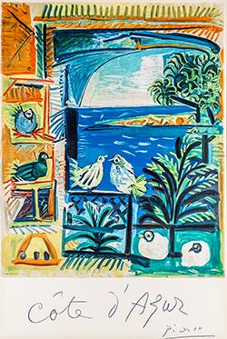 Côte d’Azur by Pablo Picasso, 1962