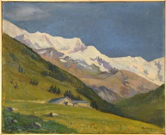 Mountain Foreshortening - Virgilio Audagna