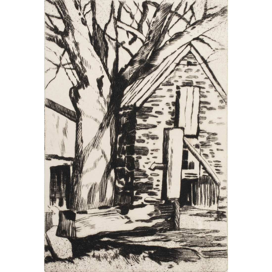 William S. Rice | Big Trees in Snow | MutualArt