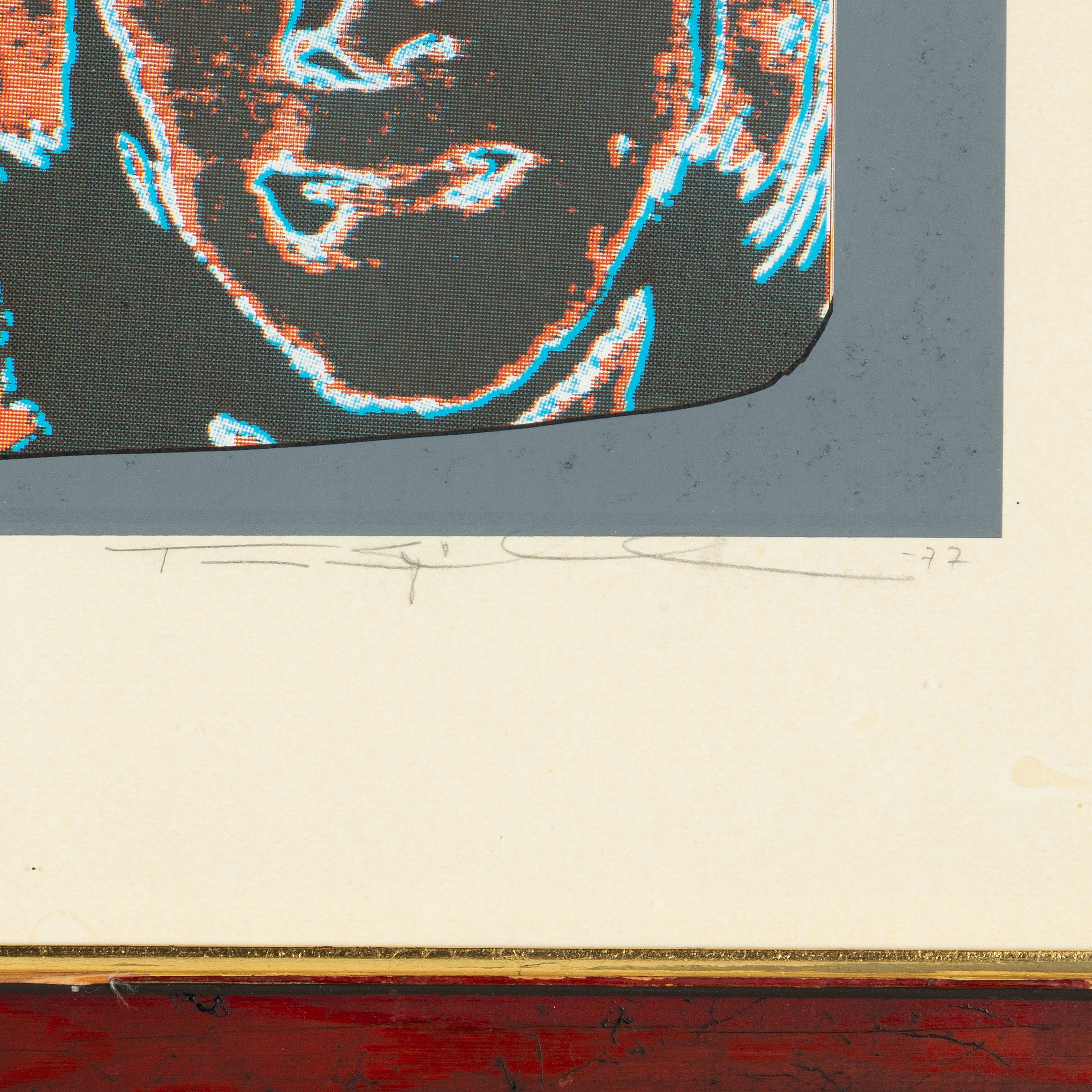 Artwork by Ture Sjölander, 'ABBA', Made of color serigraphy