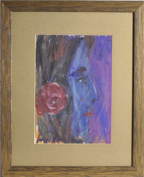 Adil Salih | Güllü Portre | MutualArt