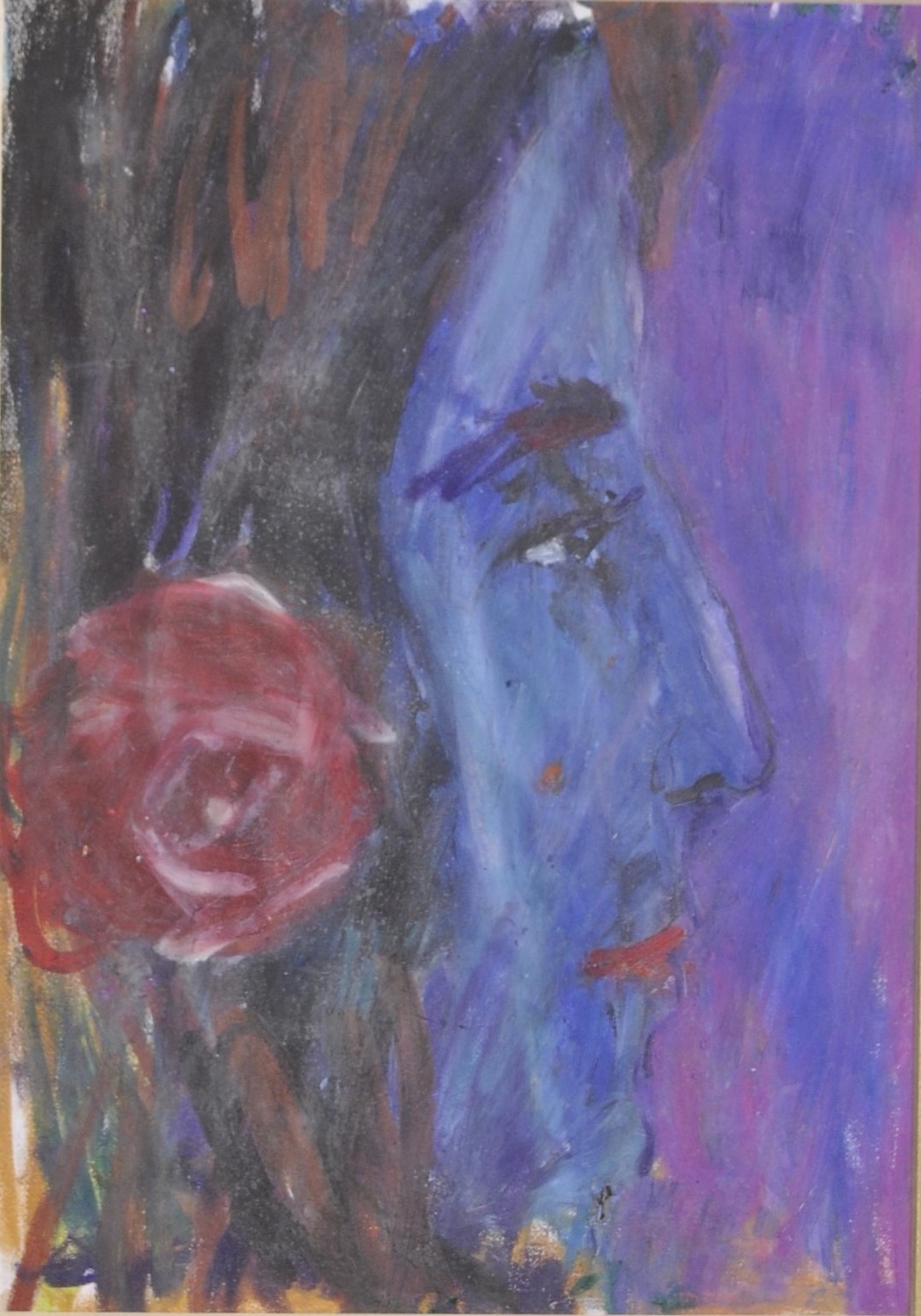 Adil Salih | Güllü Portre | MutualArt