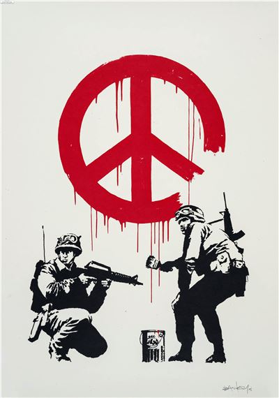 Banksy (b.1974) CND Soldiers (Signed)