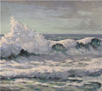 Morning after gale, Cornwall - Charles Jennings