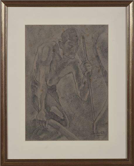 "Boceto para el Banco de Bilbao de Madrid". by Aurelio Bibiano de Arteta y Errasti