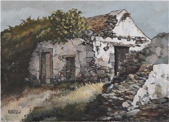 "Paisaje rural canario" - Alberto Manrique de Lara