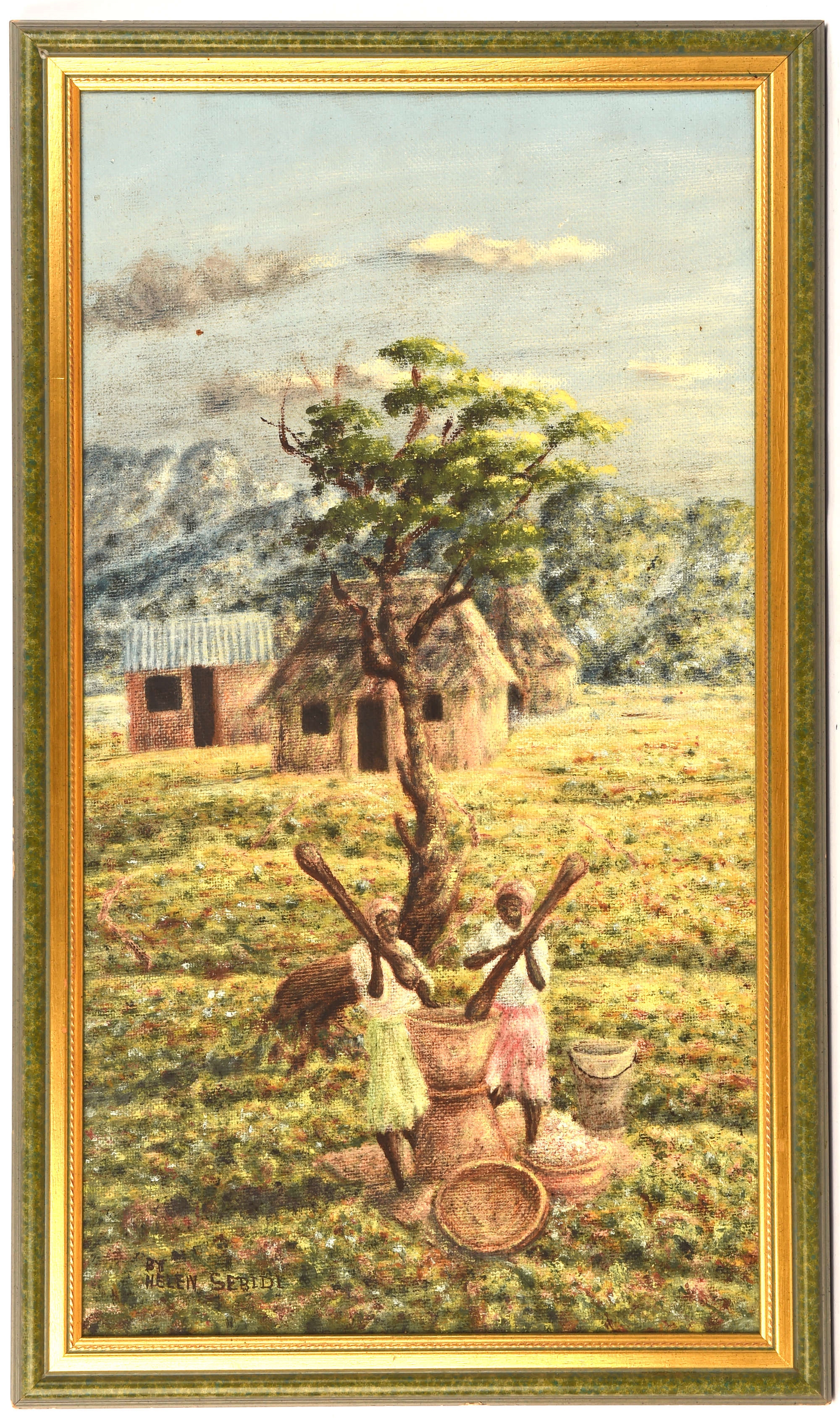 Helen Mmakgabo Mmapula Sebidi | b.1943) African scene | MutualArt
