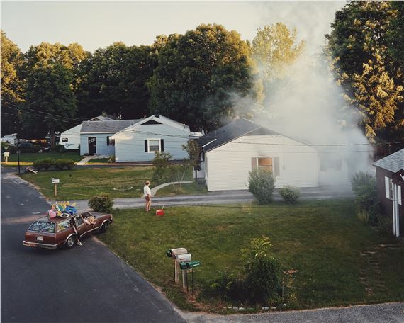Untitled (House Fire) by Gregory Crewdson, 1999
