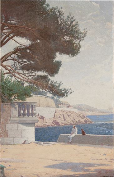 Seated Companions by Henri Taurel, 1849