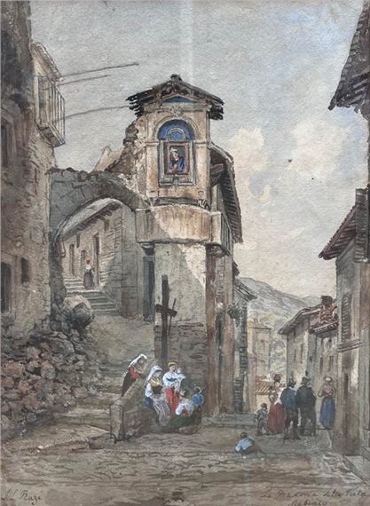 La Madona della Pietà – 1867 by Louis Laurent Raze, 1867