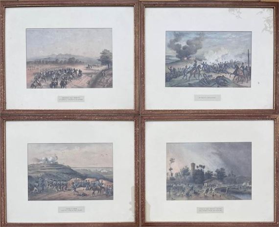 Campagnes de réunification italienne by Victor Adam