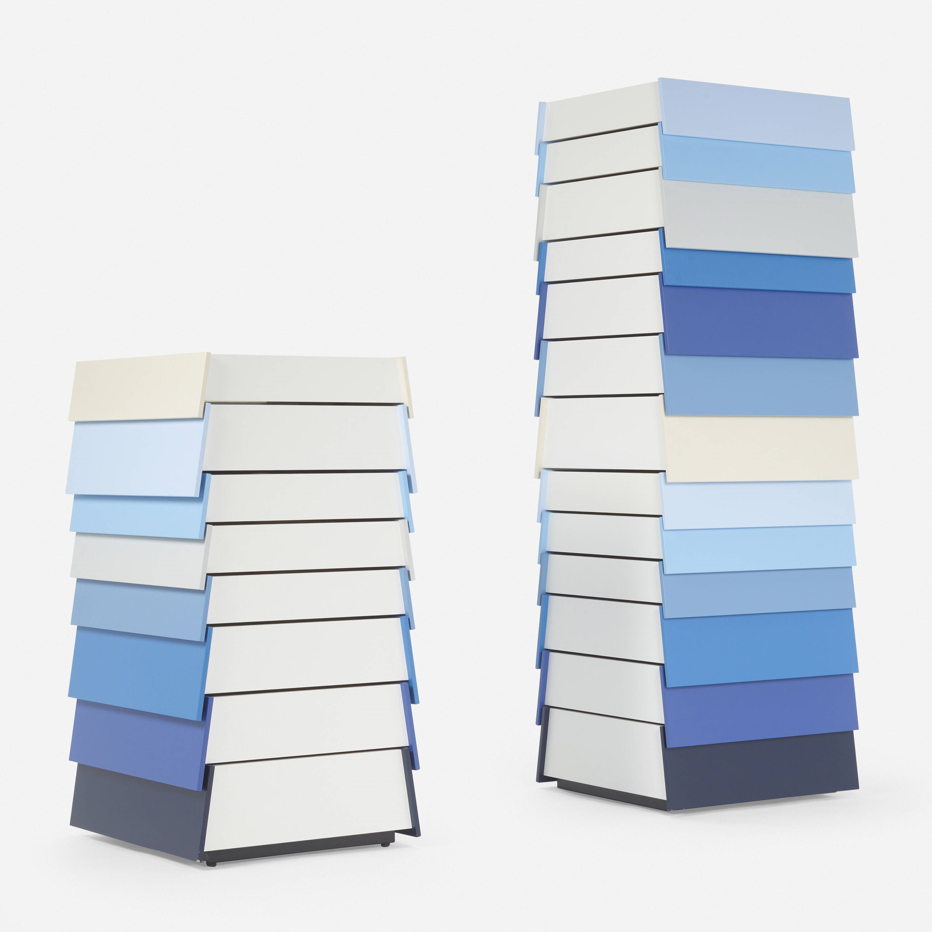Raw Edges | Unique Stack-13 drawers and Stack-8 drawers (2008) | MutualArt