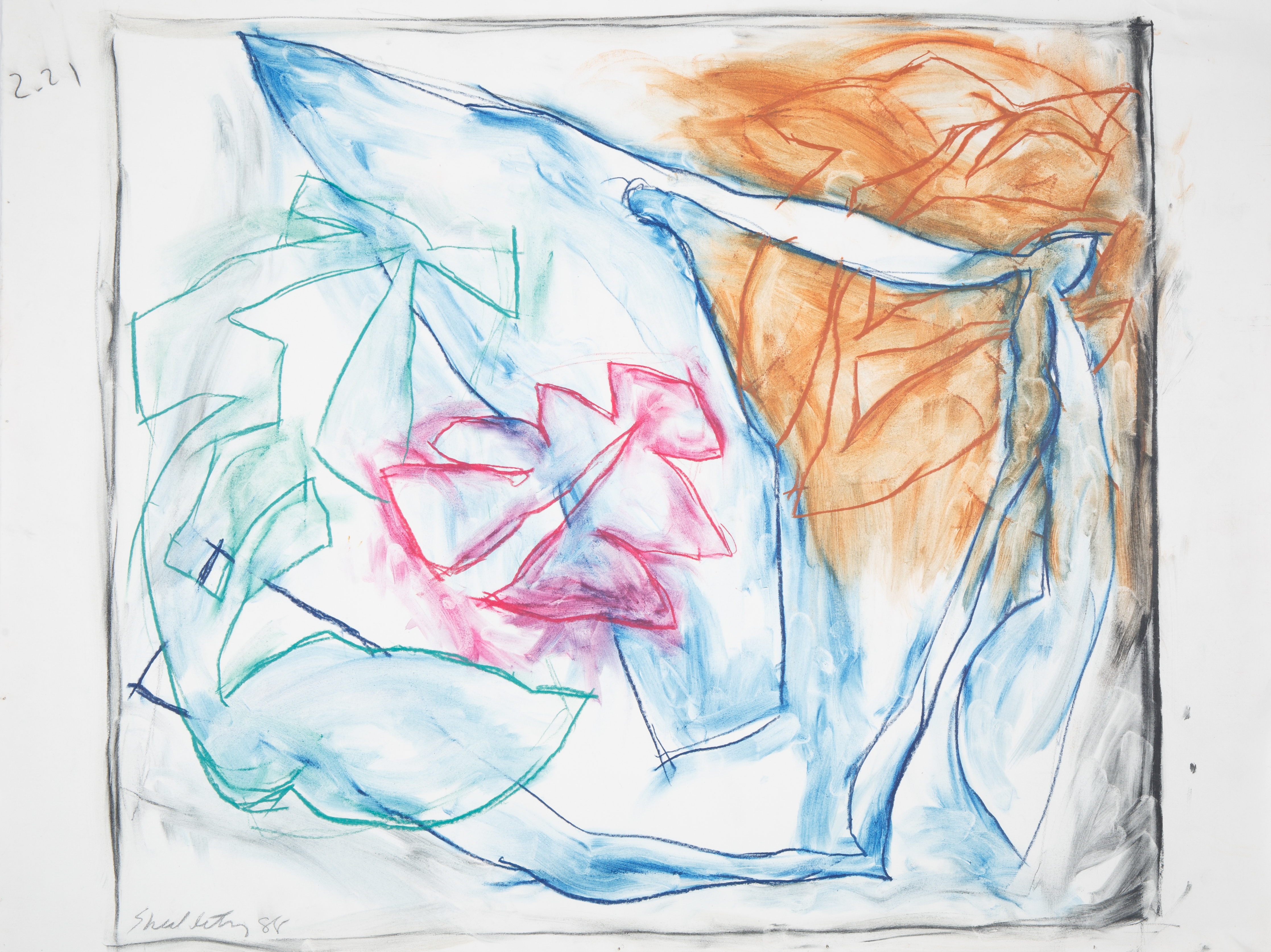 Artwork by Stuart Shedletsky, STUART SHEDLETSKY (AMERICAN 1944-2006), Made of pastel on paper