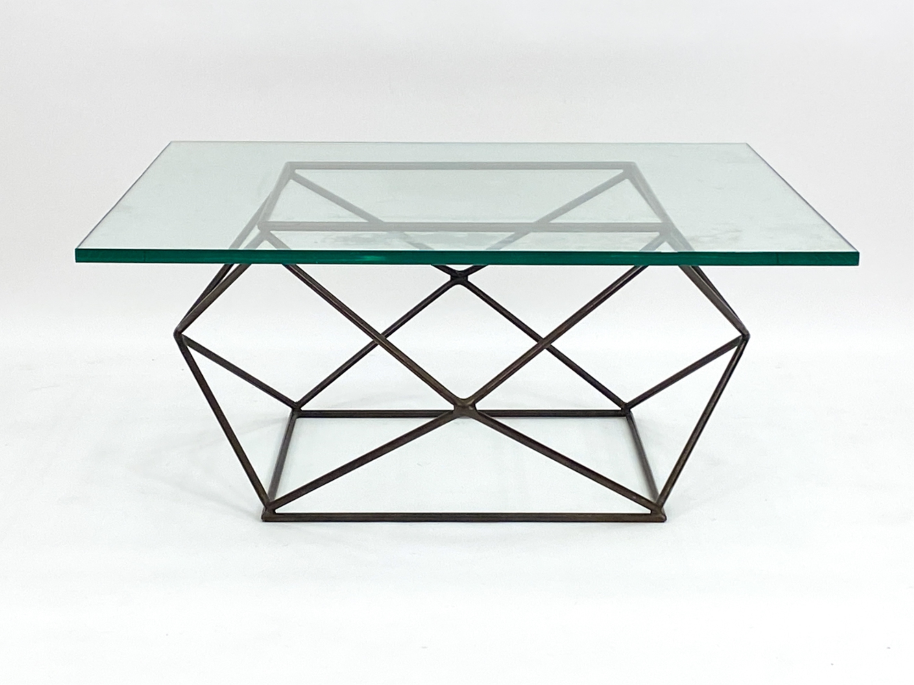 Milo Baughman | MILO BAUGHMAN GEODESIC COFFEE TABLE (1970) | MutualArt