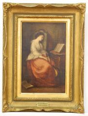 signed A. (Armand Hubert Simon) Leleux - Armand Hubert Simon