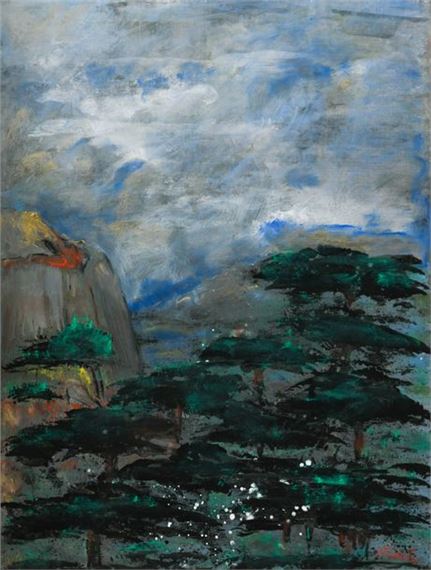 Pierre-Vincent Innocente | Arbres en montagne | MutualArt