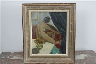 Nude de dos - Gustave Astoy