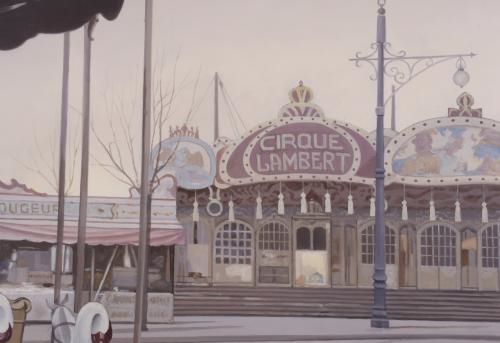 Artwork by Juan Luis Jardi, CIRQUE LAMBERT