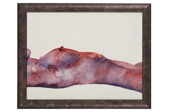 A pair of nude watercolours - Xinyi Feng