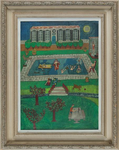 Rhonda Paisley | THE SWIMMING POOL (1993) | MutualArt